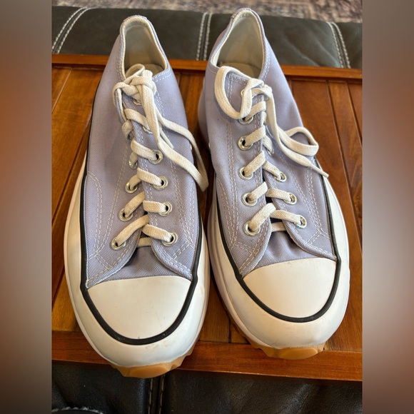 Converse Run Star Hike High Top 'Slate Lilac' Platform Sneakers Mens 8